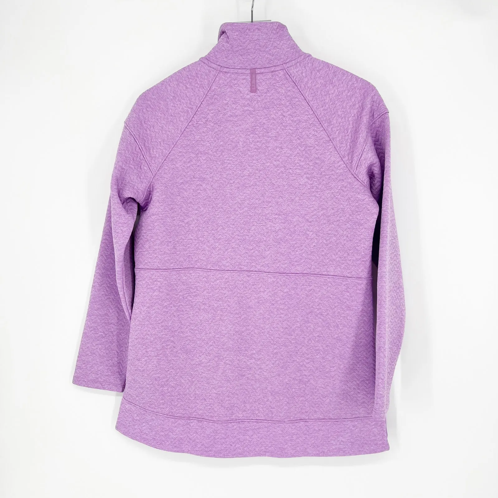 L.L. Bean FlexForward 1/2 Zip Quilted Pullover‎ S Purple - Image 4