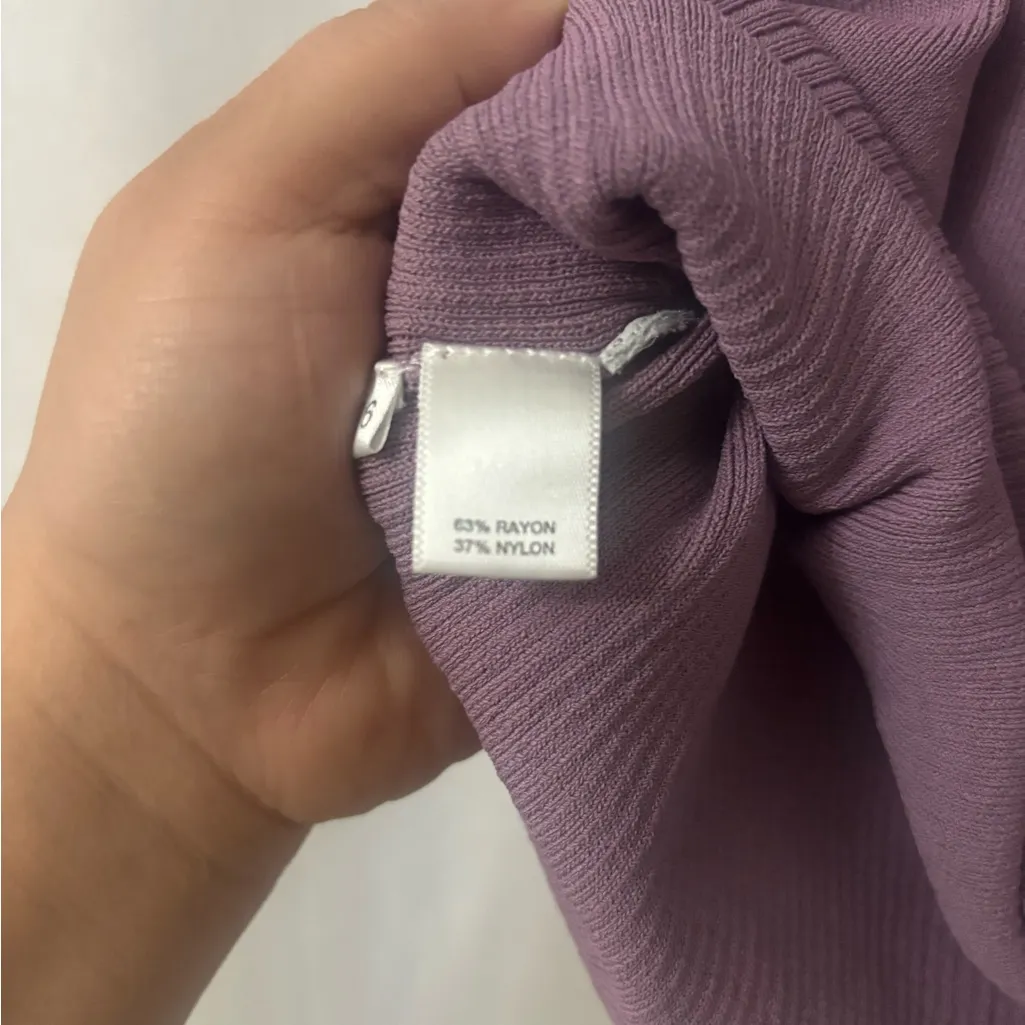 LOFT Lavender V-Neck Tank Top - Image 7