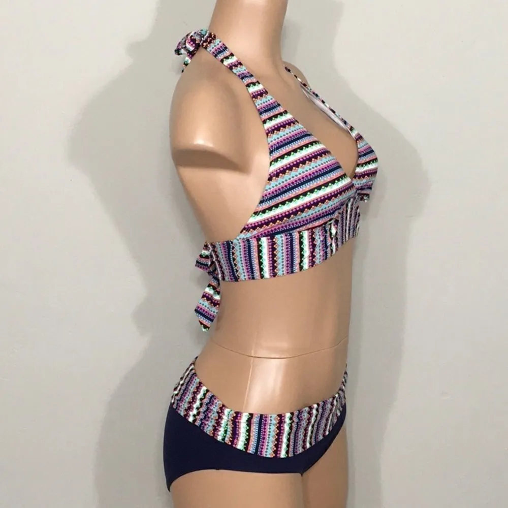Anne Cole multicolored bikini. NWT - Image 4
