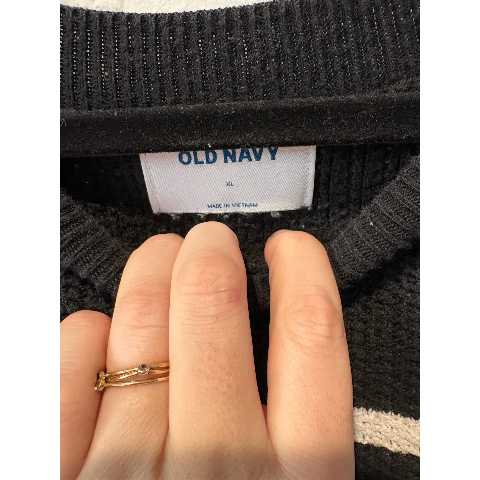 Old Navy Striped Sweater XL - Image 3