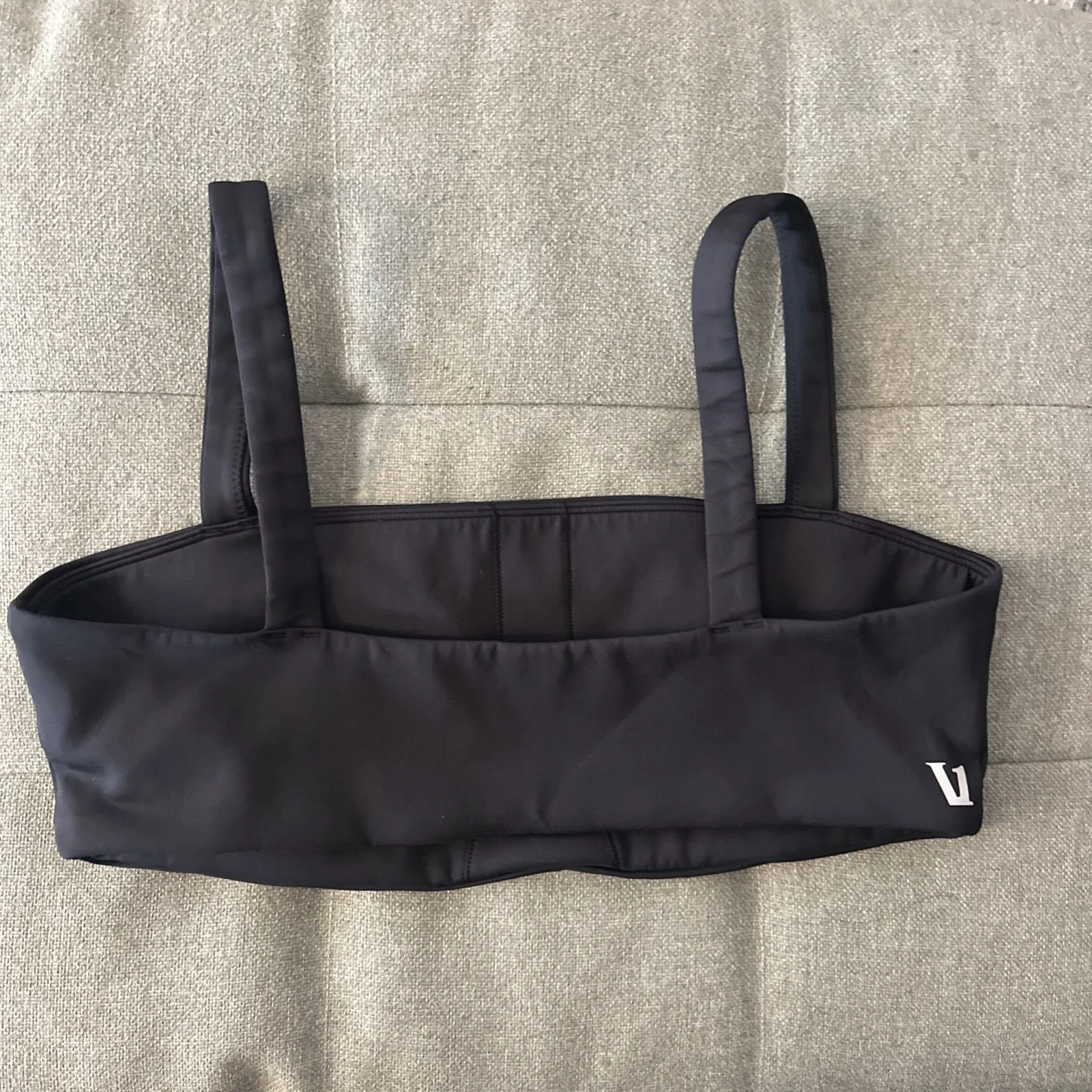 Vuori  Women's Evolve Square Neck Bras Black Size XLarge - Image 3