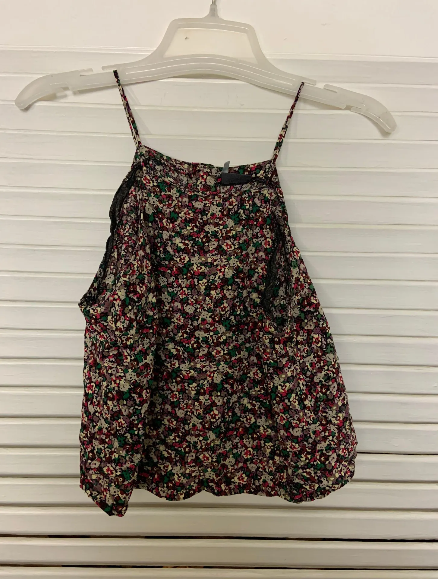 MD  Floral Tank Crop Top - Image 2