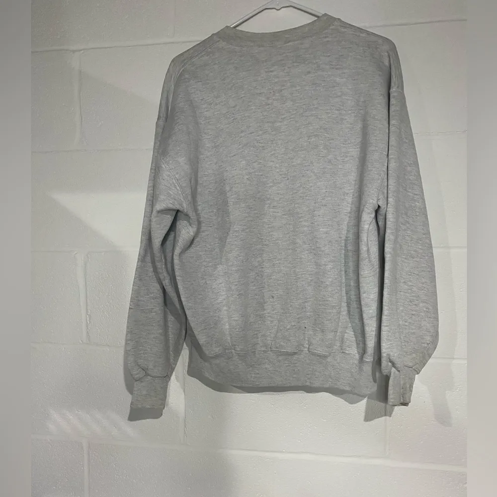 Gray Crewneck Sweater cape may fits medium - Image 5