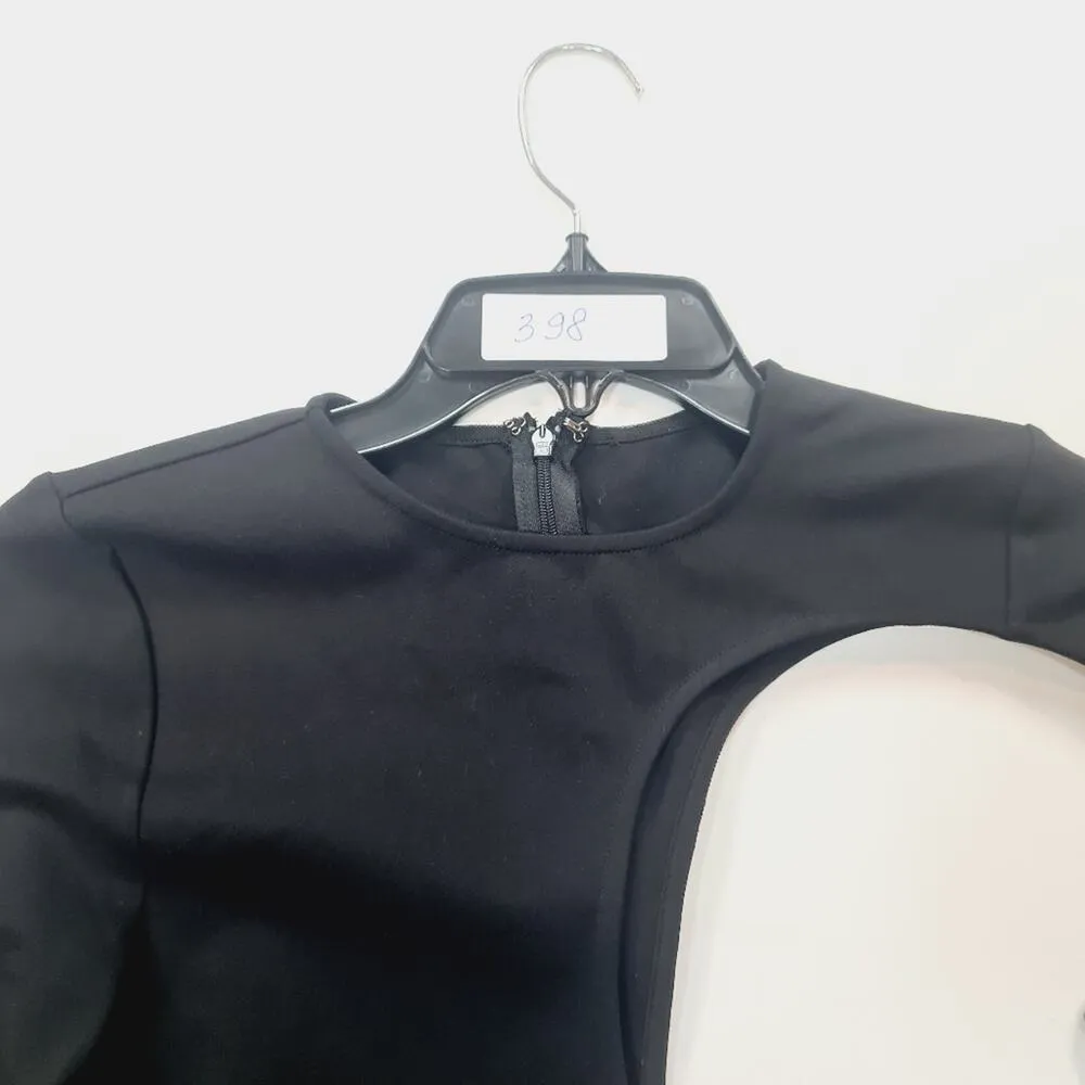 h:ours Gabriela Mini Dress in Black - Image 14