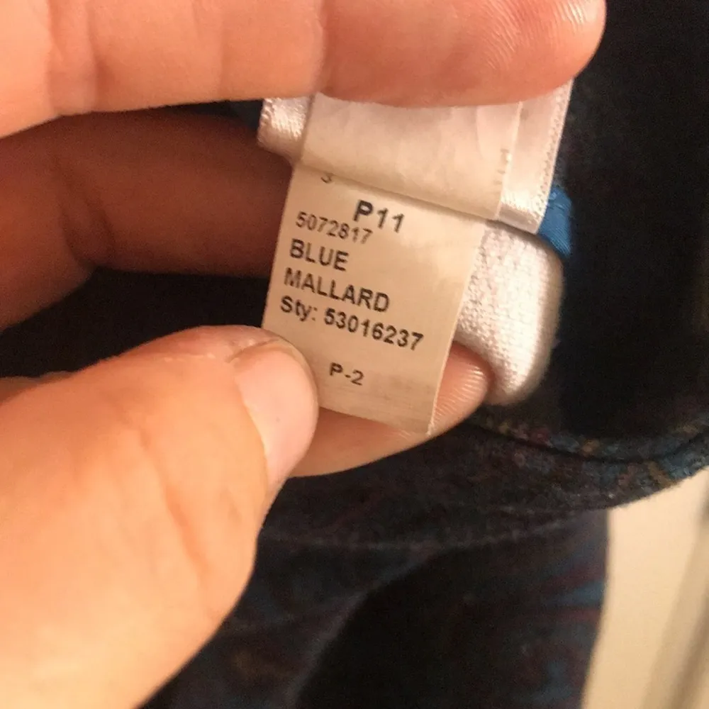 Talbots Hampshire Blue Mallard paisley ankle pants - Image 6