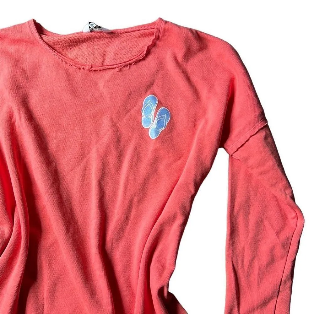 Crown & Ivy long sleeve beach shirt - Image 2