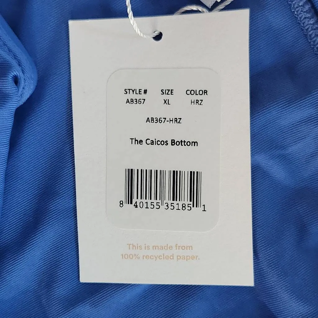Andie Blue Swim Bottom NWT Size XL Blue Andie Swim Bikini Bottom Blue Swimwear - Image 8