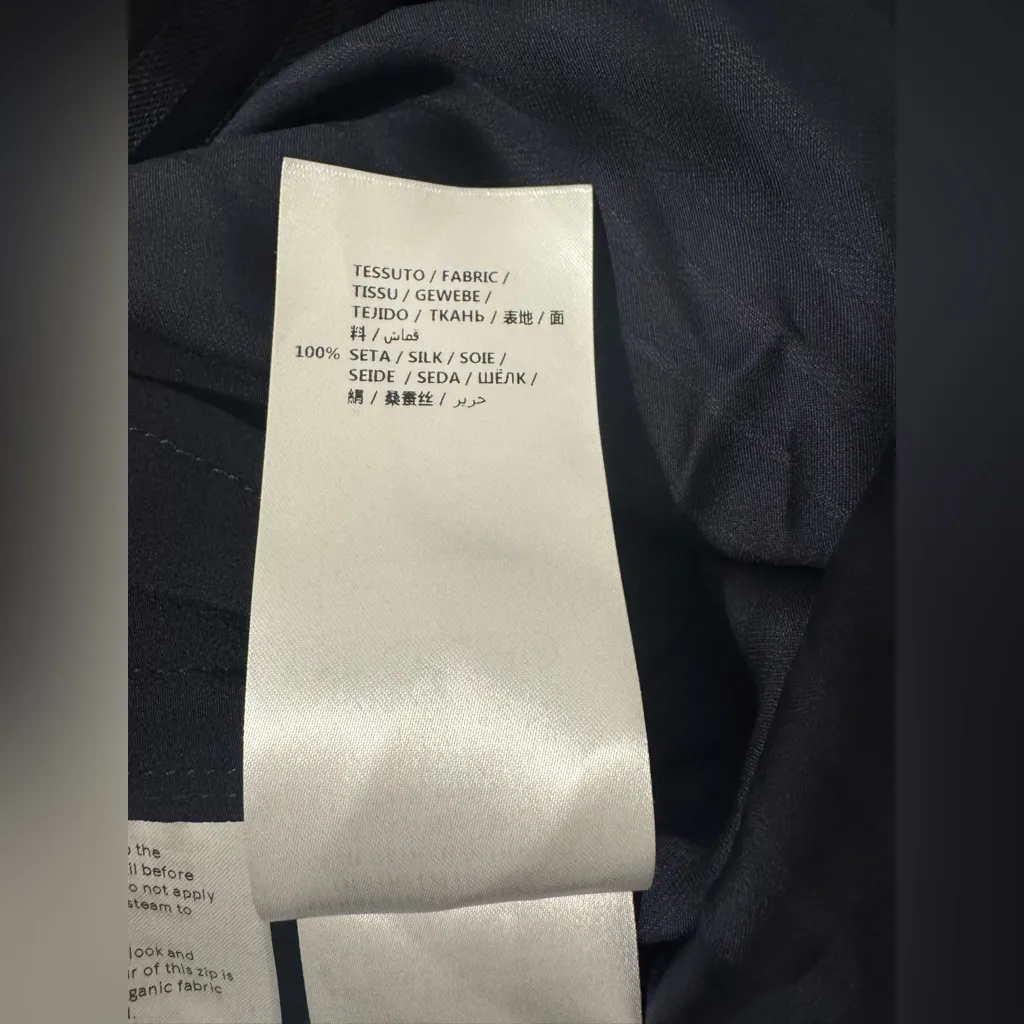 Stella McCartney Silk Striped Shorts Wrap Tie Front Luxe NWT 44 US Med *Read* - Image 10