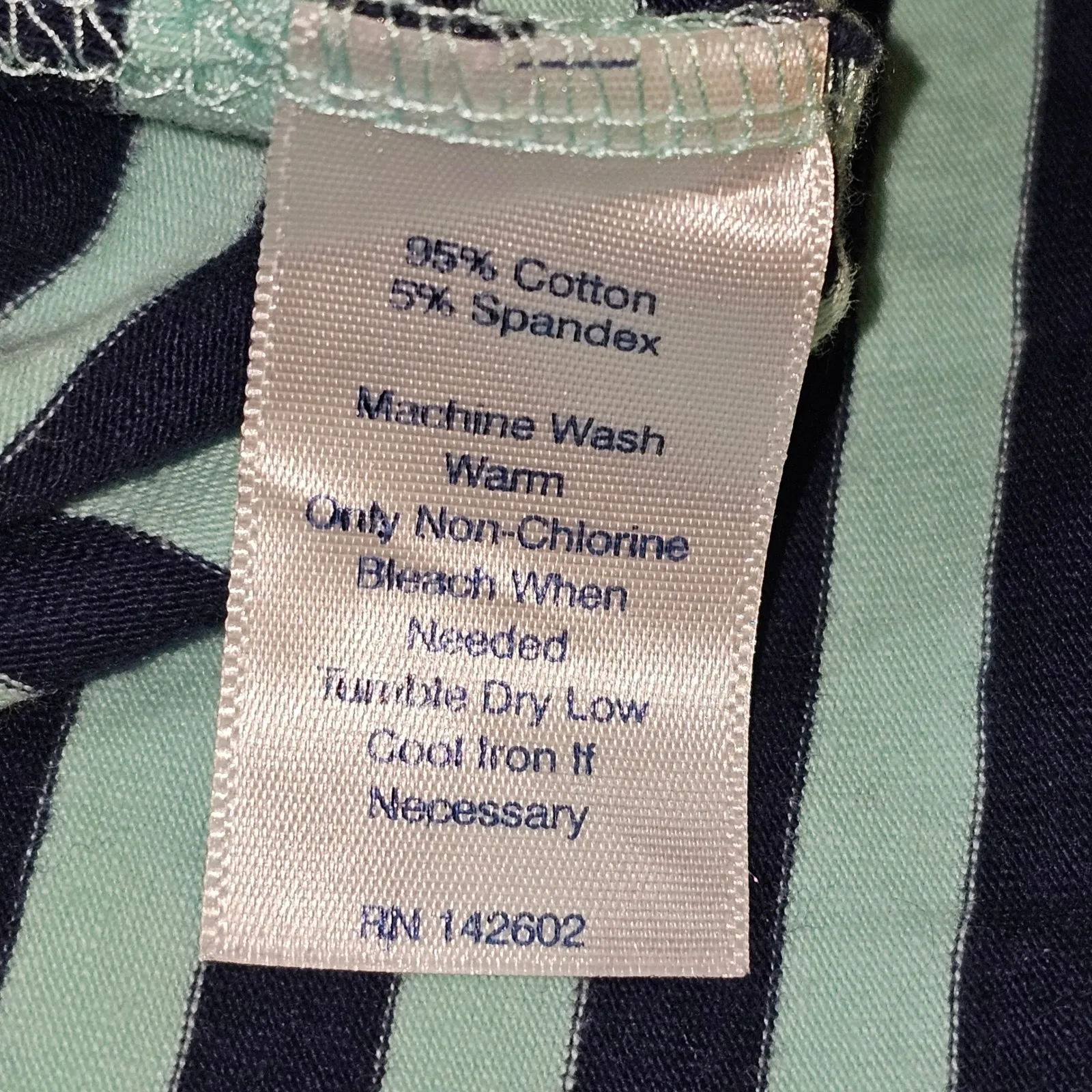 STS Sail To Sable Womens‎ Navy Green Striped Maxi Tank Dress Medium - Image 4