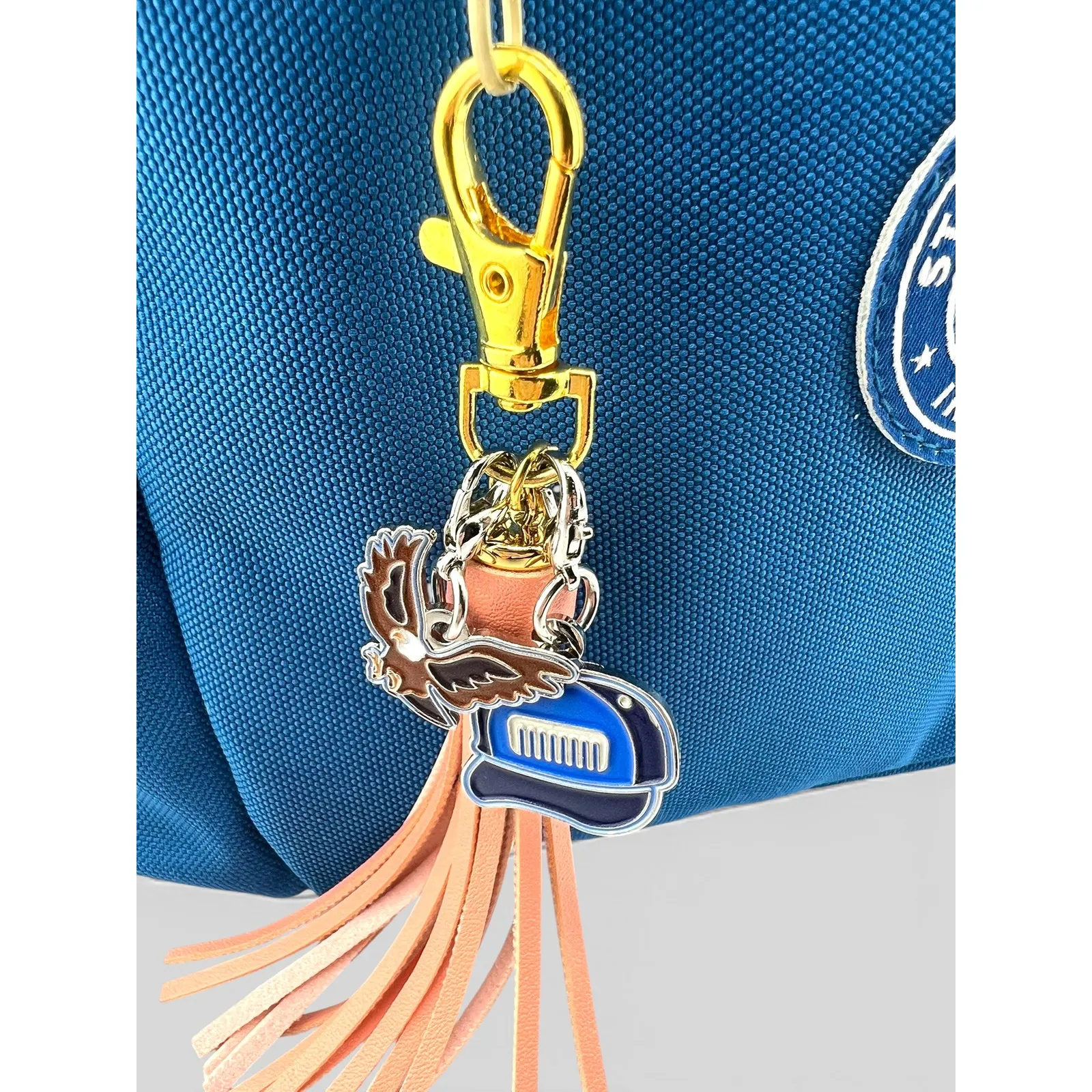 Stagecoach 2025 x Amex mini bag or backpack blue unisex with Charms *Rare women - Image 3