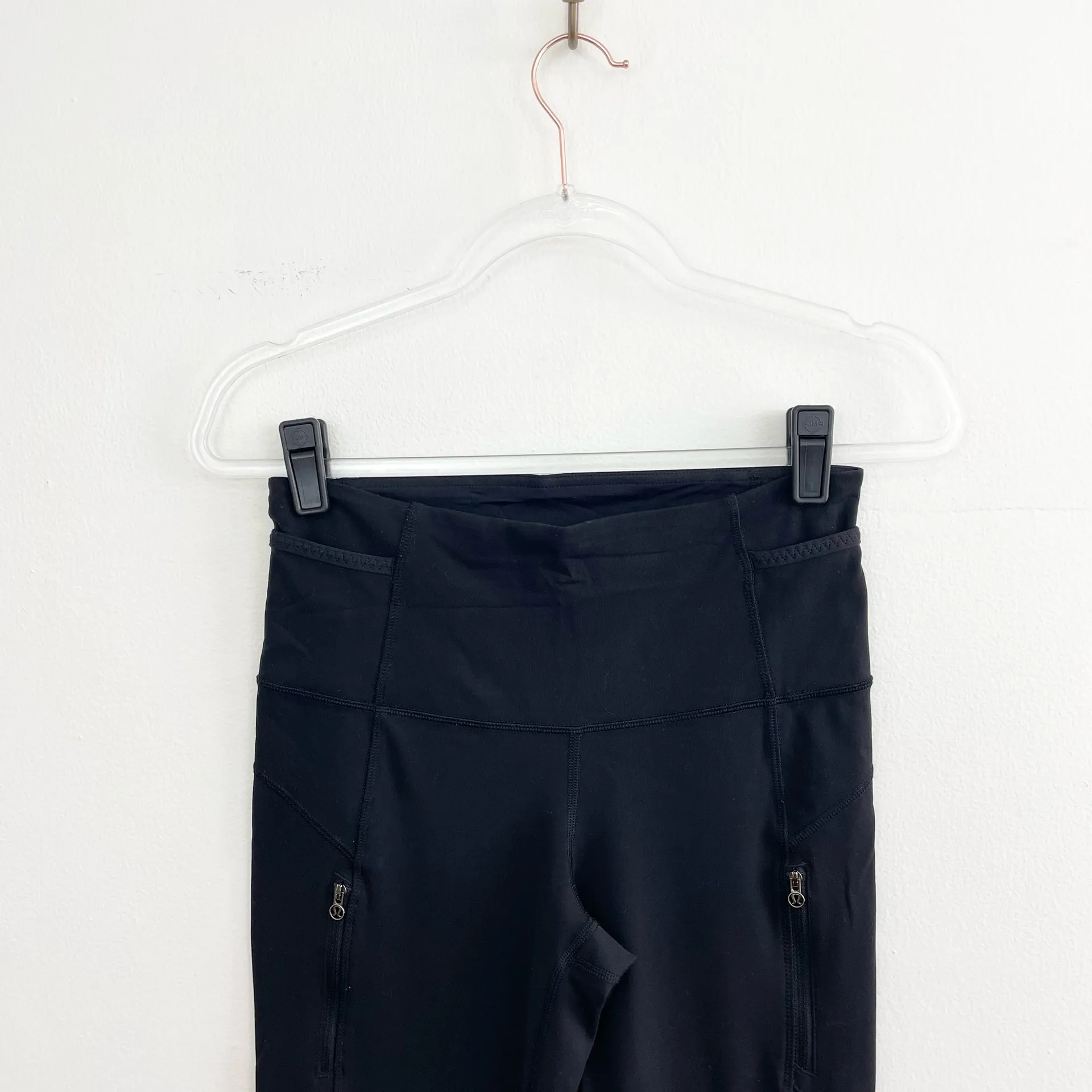 Lululemon Black Flare Leggings - Image 2