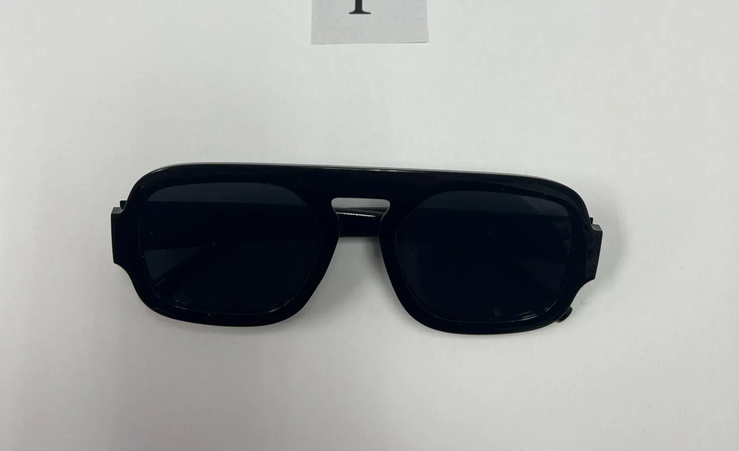 Black aviator sunglasses / classic black sunglasses - Image 5