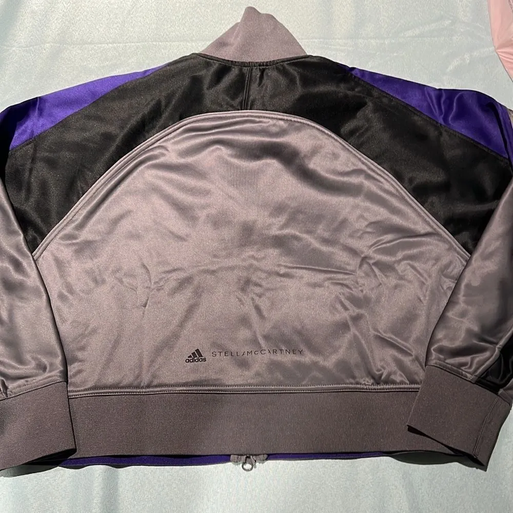 New Adidas Stella McCartney Track Top Jacket C34 Gray - Image 10