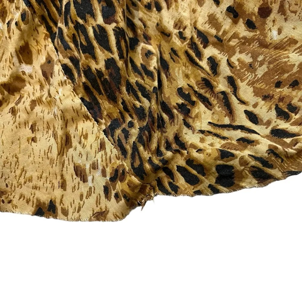 INC International Concept Tiered Cotton Maxi Skirt, Sz M (Belt sold separately) - Image 9