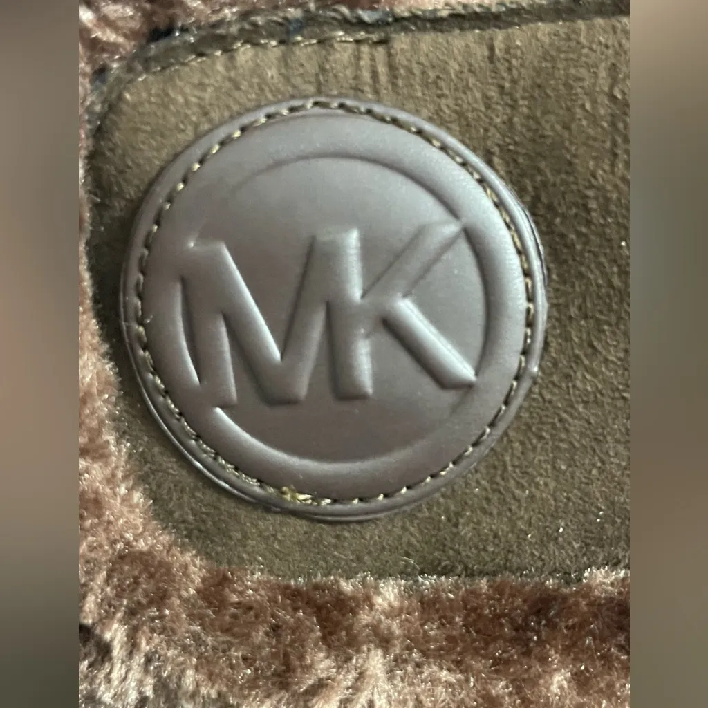 Michael Kors Alina Faux Fur Suede Boots – Brown (Size 5/ EU 36)(B42) - Image 9