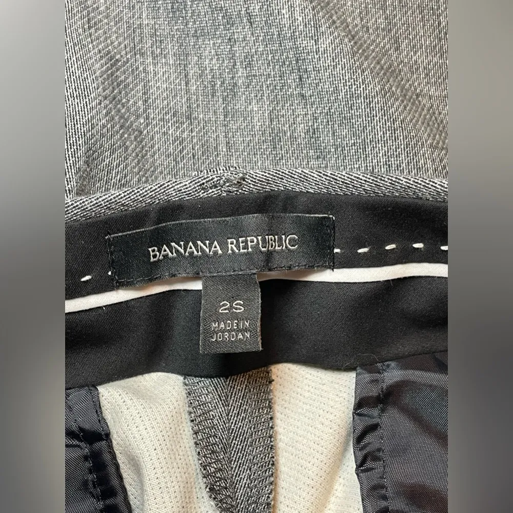 Banana Republic Sloan Fit Women’s Career Pants 2P Gray‎ Business Casual Office - Image 4