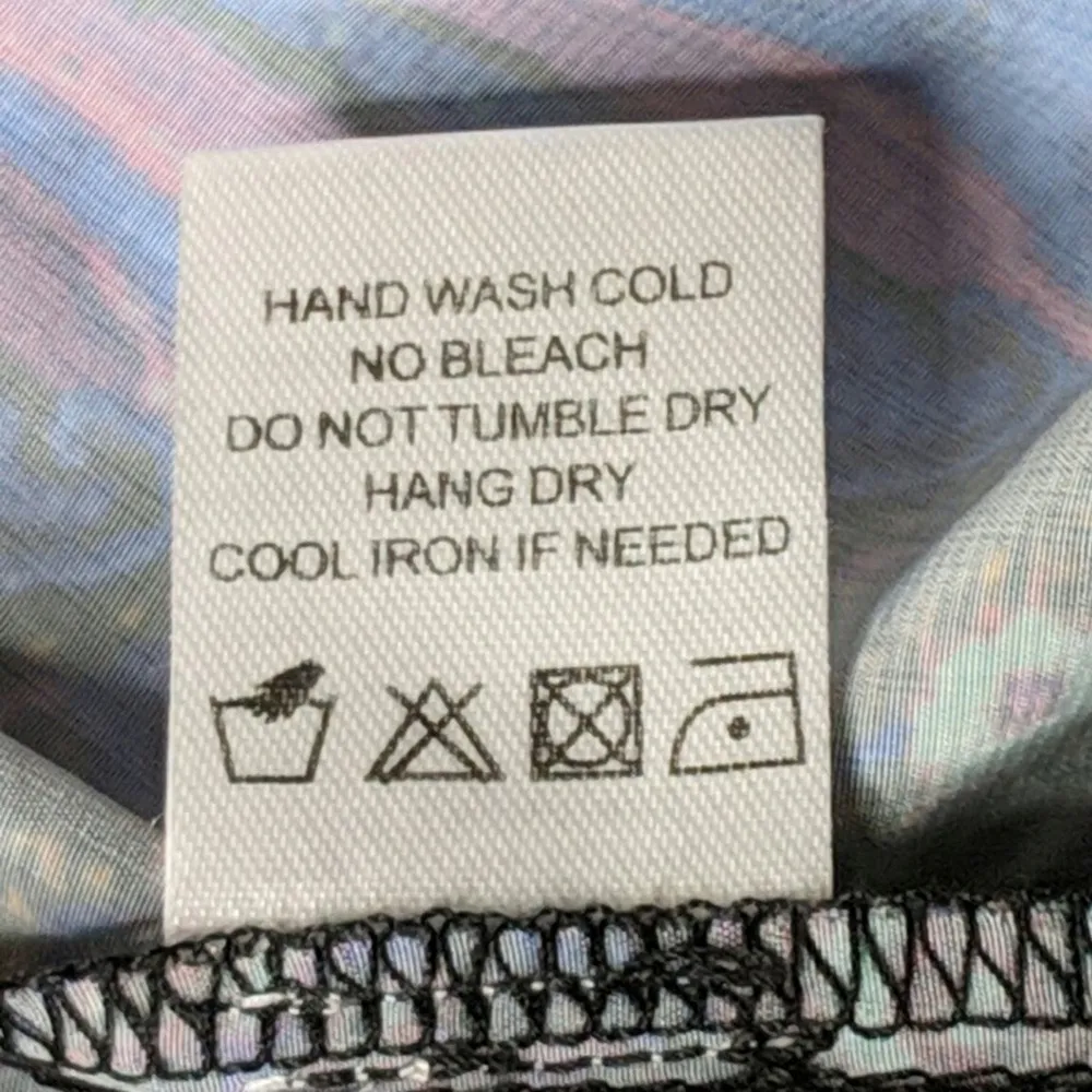 Lovers + Friends Be There Printed Trouser Scarf Pants Pull On Elastic Waist M - Image 8