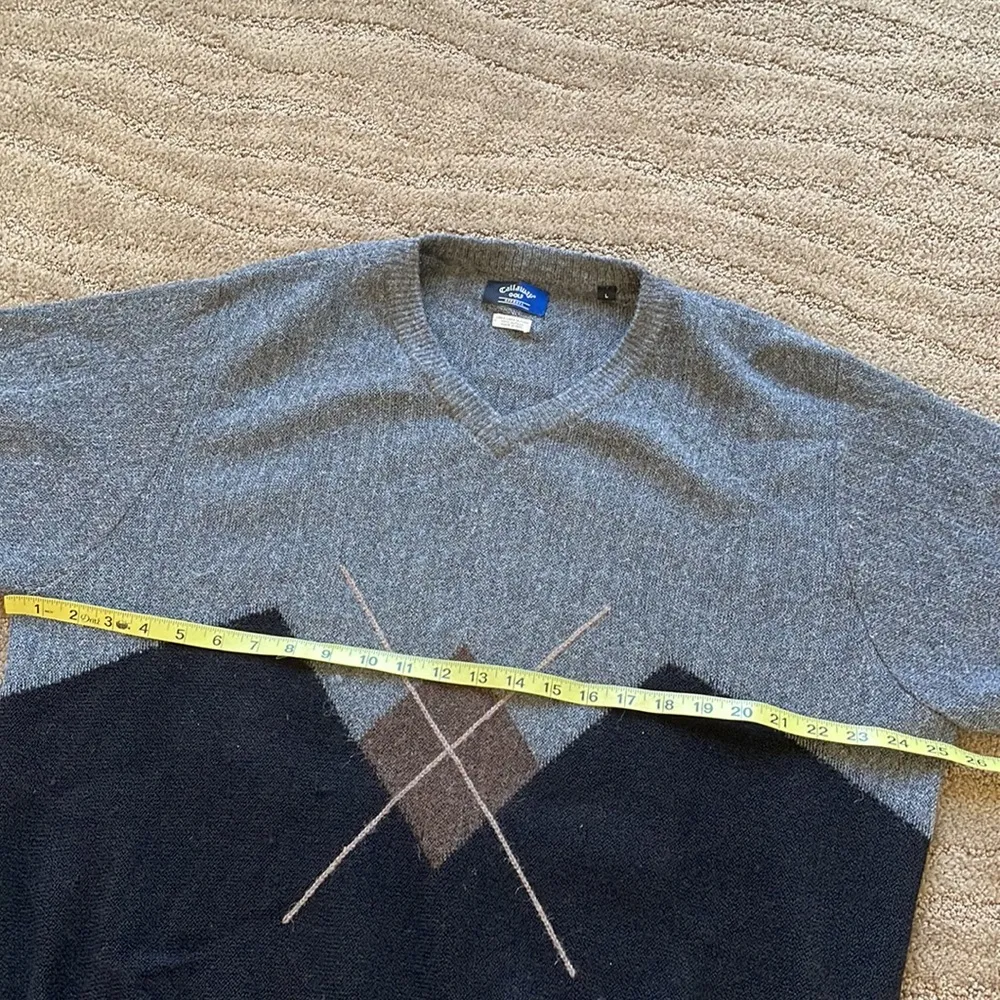 Callaway golf apparel made in Peru 100% links links alpaca sweater - Image 7