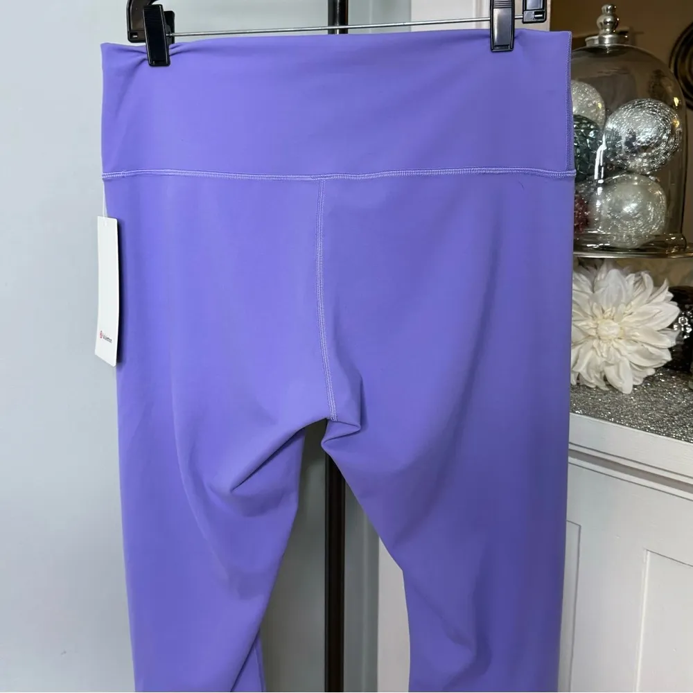 Lululemon Wunder Train High Rise Tights Athletic Leggings Dark Lavender 14 NWT - Image 7