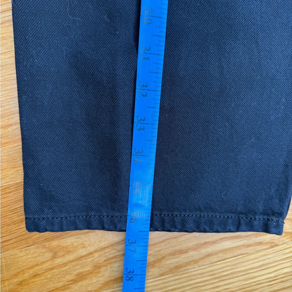 & Other Stories Black Wide Leg Denim Pants - Image 6