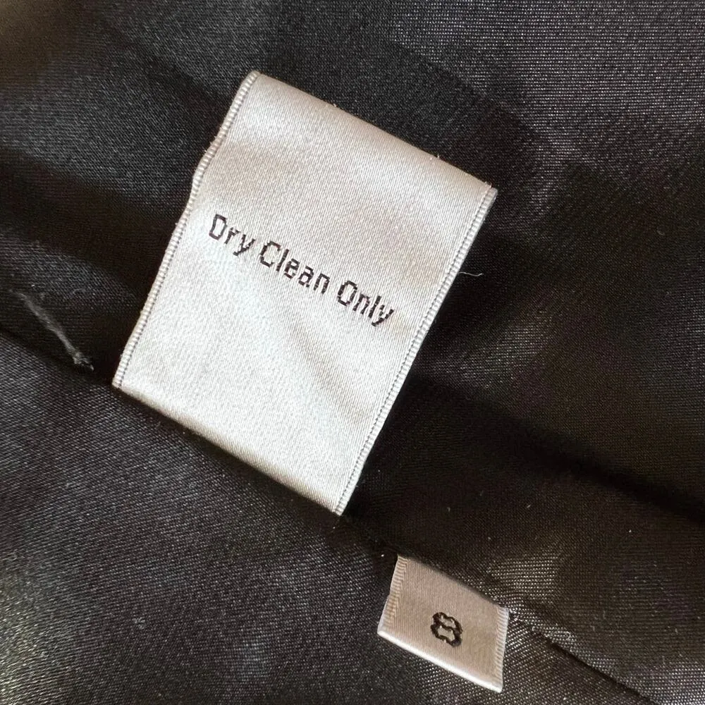 CAbi Womens Double Breasted Wool Blend Coat Jacket Plaid Red Black White Size 8 - Image 13