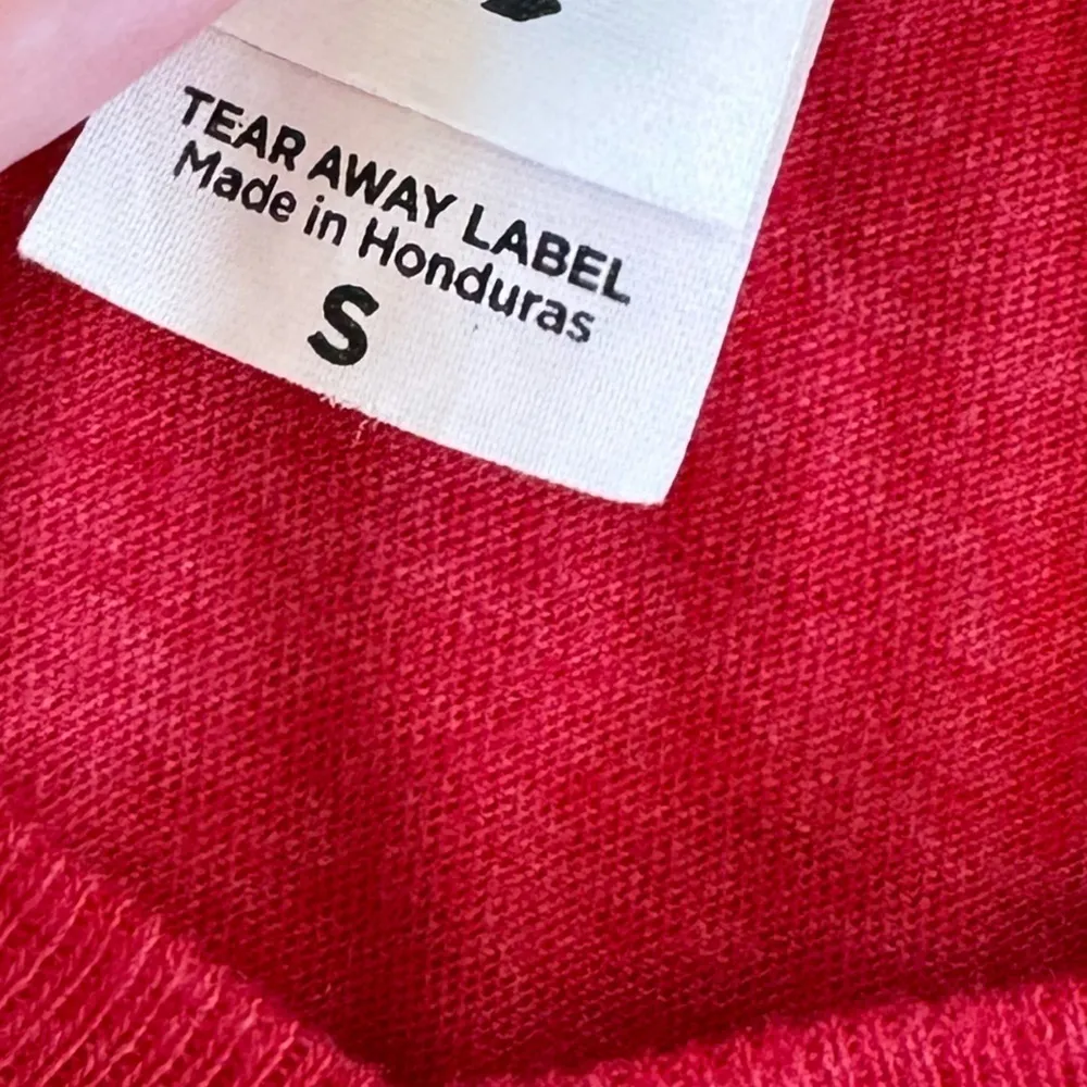 Happy Camper Red Short Sleeve Tee Shirt Size Small - Image 2