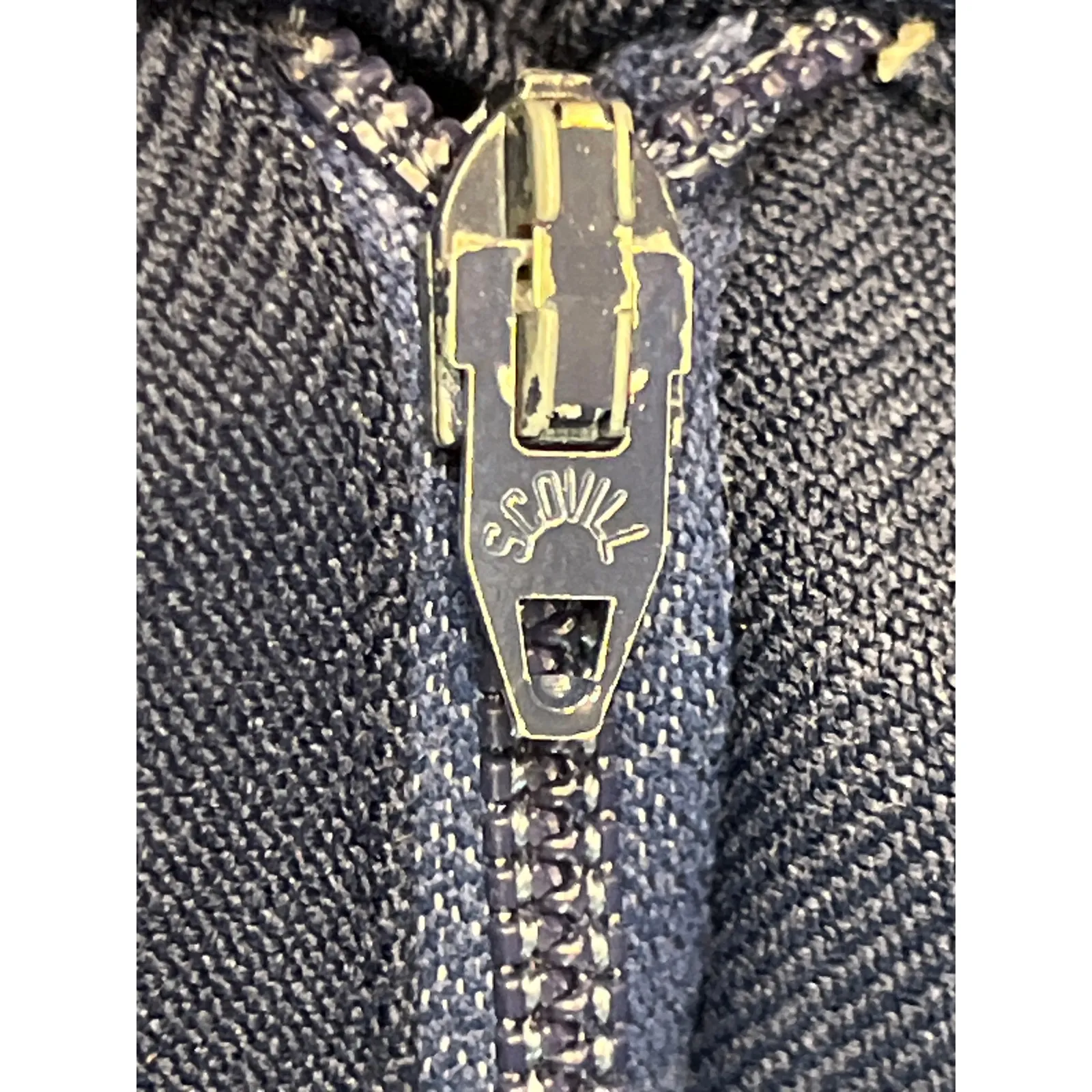 Vintage 70s 80s Levi’s Womens Navy Trouser Size 10 Flat Front Straight Leg Pants - Image 7