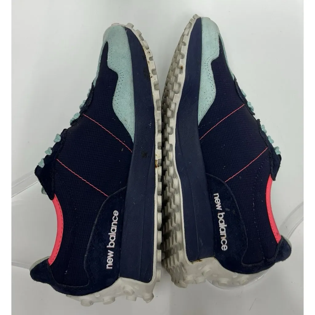 New Balance 327 Pensole MS327PEN Women’s 6.5 D Wide mens 5D NAVY PINK RARE! - Image 6