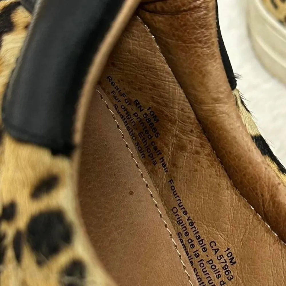 Leopard print platform Halogen sneakers - Image 8