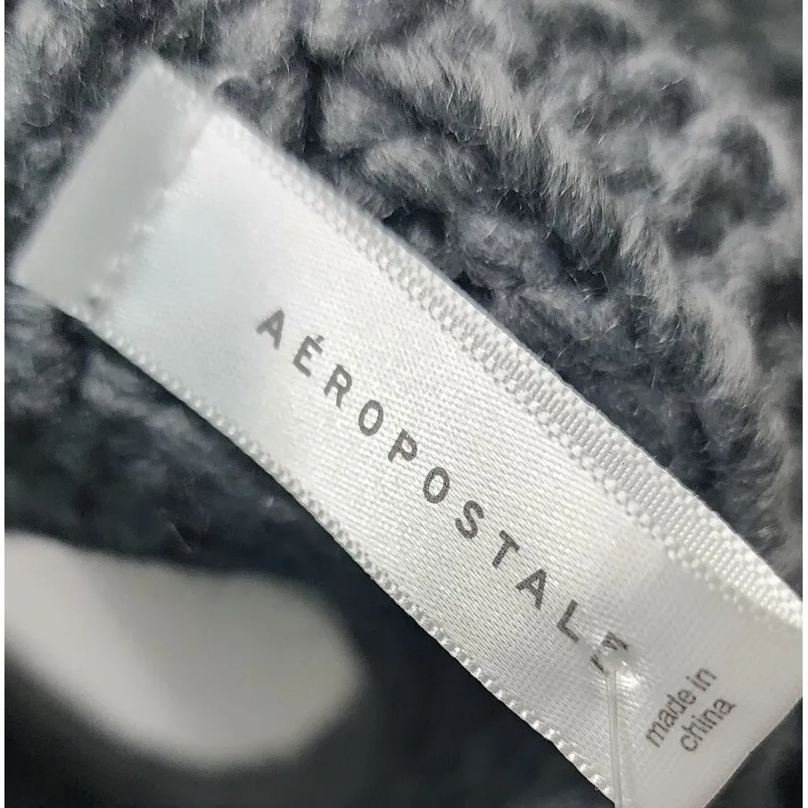 Aeropostale  Gray Knit Infinity Scarf Circle Loop Snood‎ One Size - Image 2