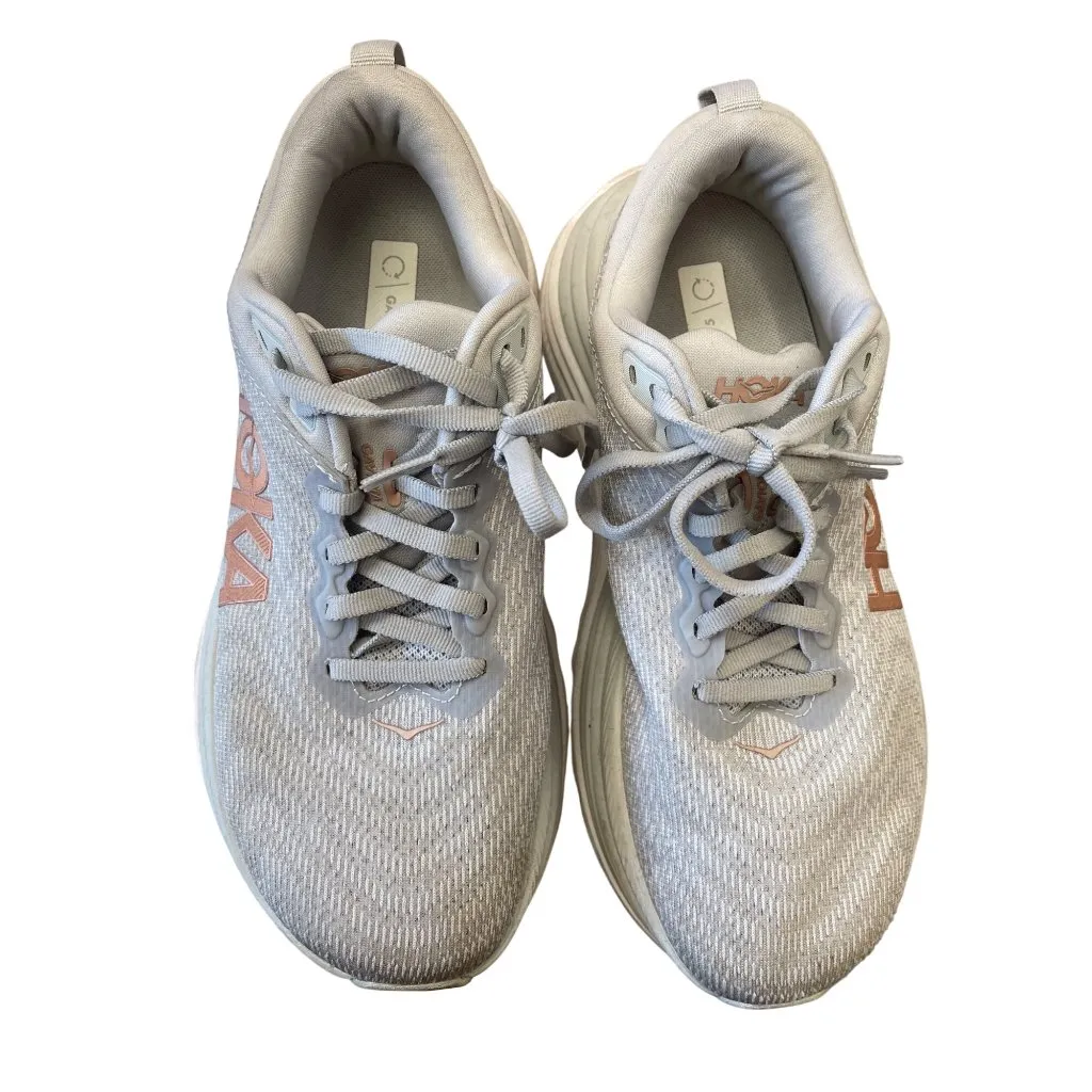 Hoka One Gaviota 5 Womens Gray Running Shoes sneakers Size 7.5B SKU 9114 - Image 11