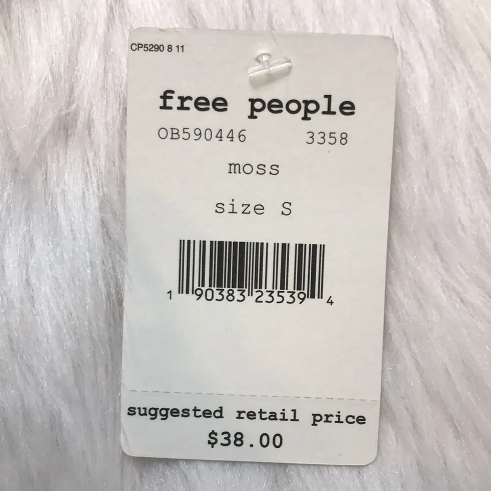 NWT We the Free FP Women’s Asymmetrical Handkerchief Hem Racerback Top - Image 7