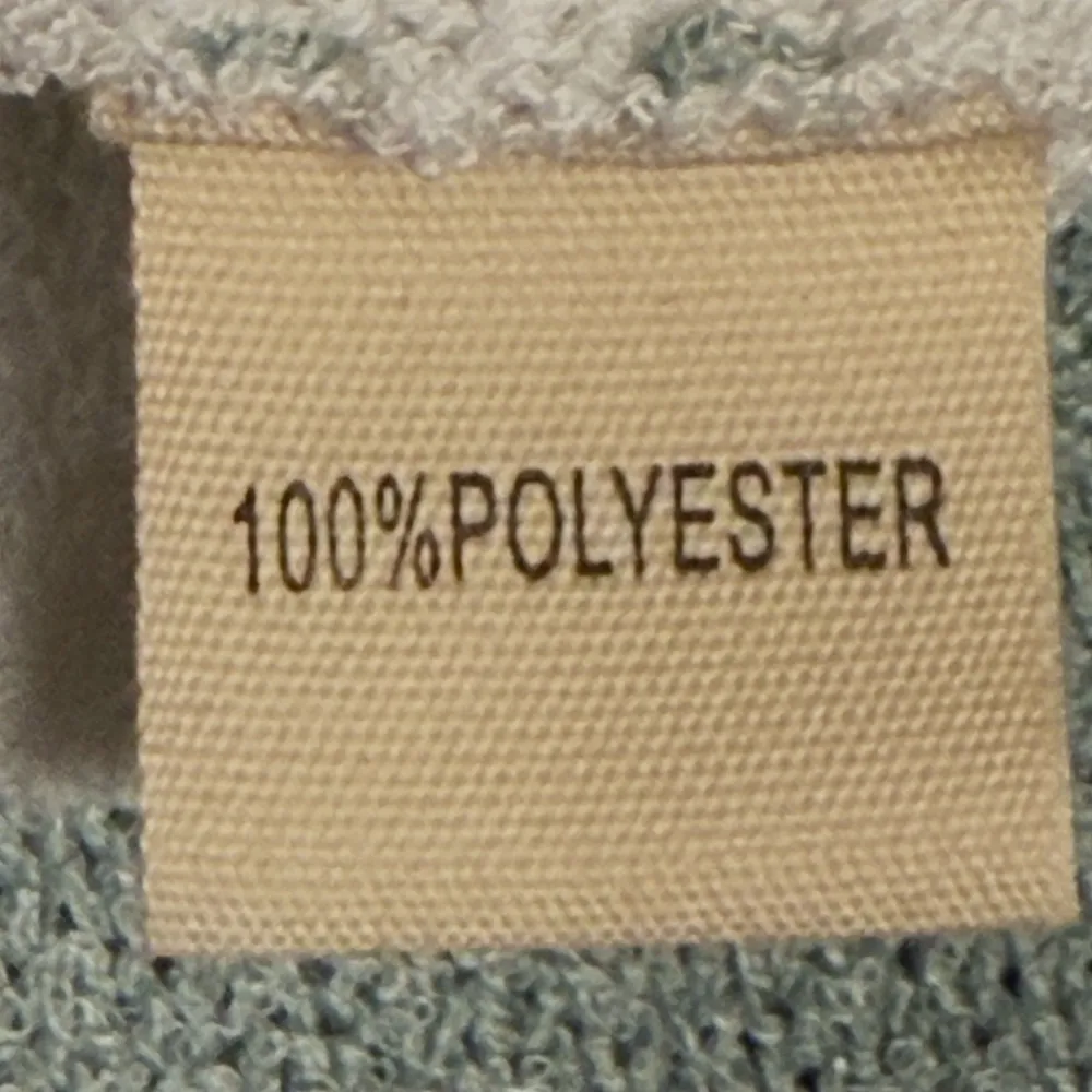 Top Notch Boutique Button Front Pullover Sweater White Sage Green Stripes Medium - Image 7