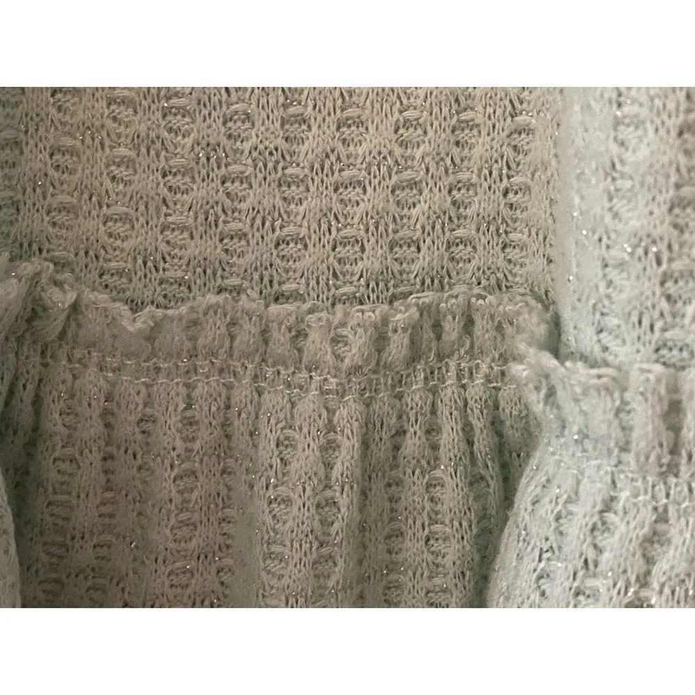 LC Lauren Conrad Mint Long Sleeve Turtleneck Top Women's Sz XS​ - Image 11