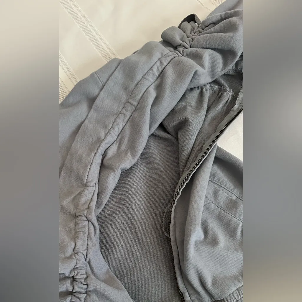 LOFT Slate Ruched Sleeve Jacket - Image 13