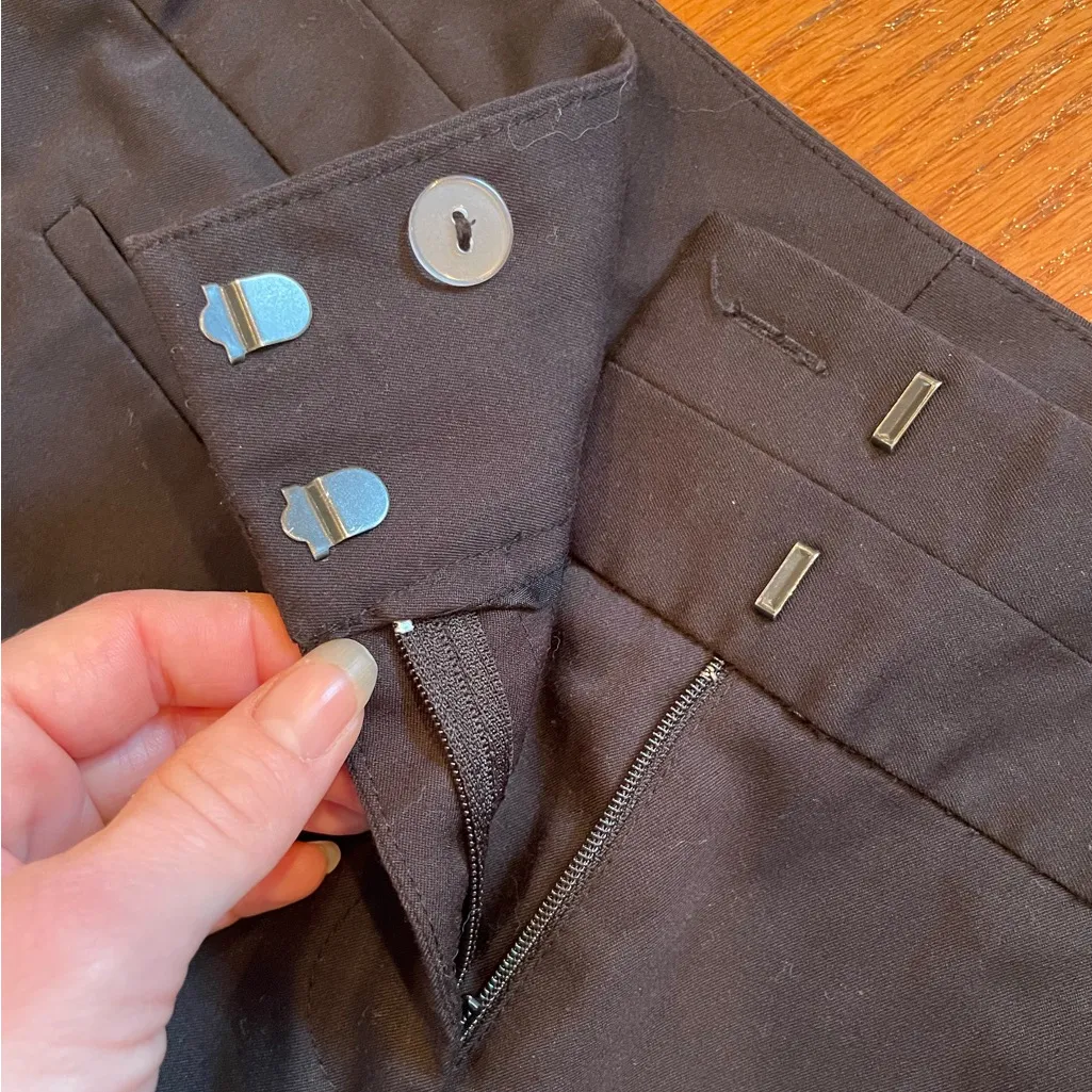 BCBGeneration Black Tailored Ankle Pants – Size 6 - Image 2