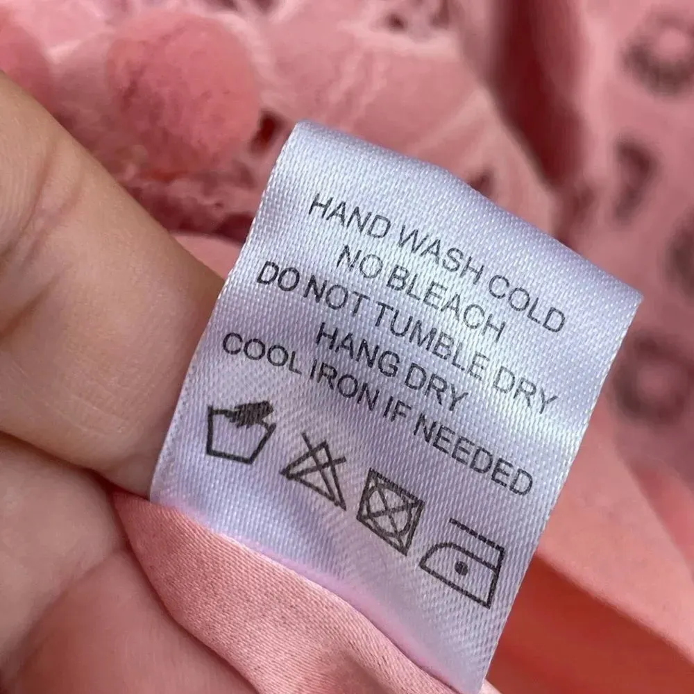 Tularosa Holly top long sleeve lace blouse small - Image 8