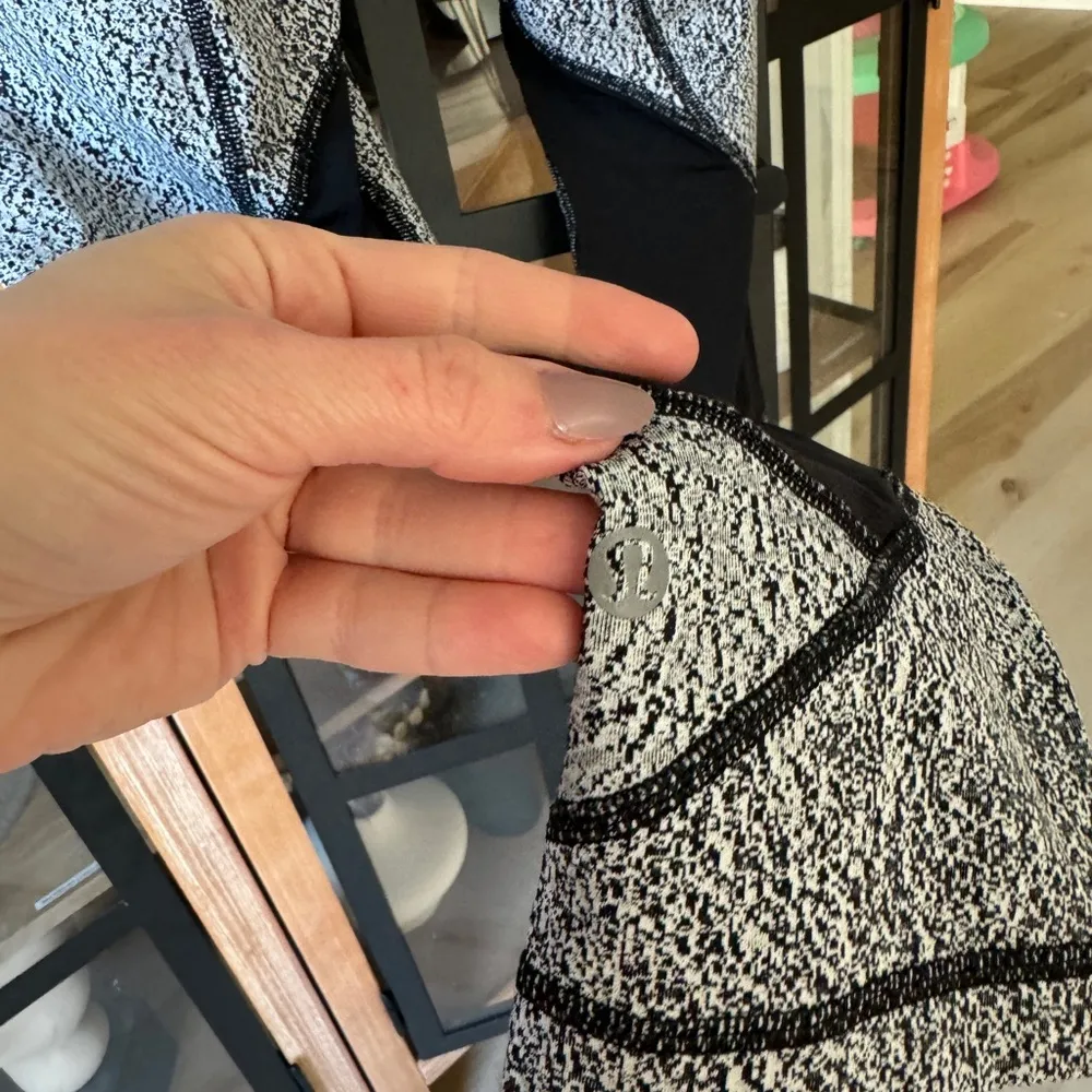 Lululemon Leggings Pace Rival Cropped 22” Power Luxtreme Spray Jacquard mid rise - Image 7