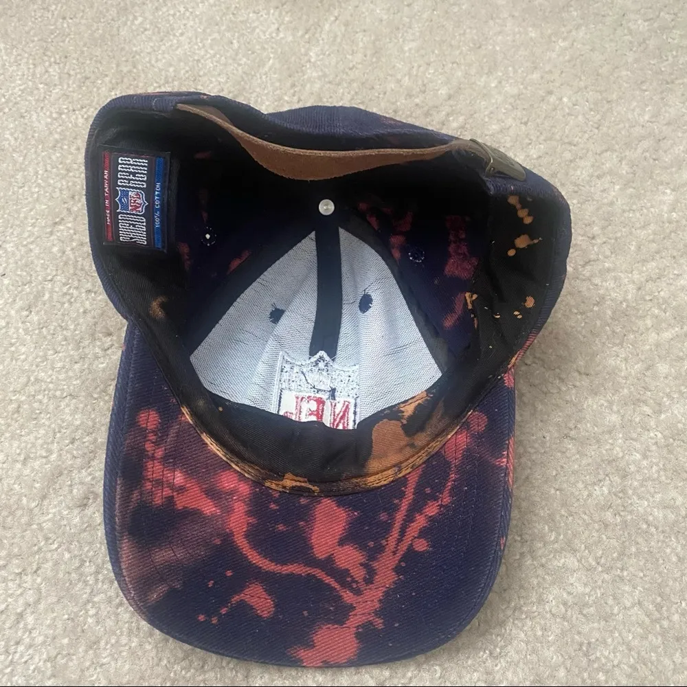 NFL Bleach Splatter Dad Hat OS - Image 3