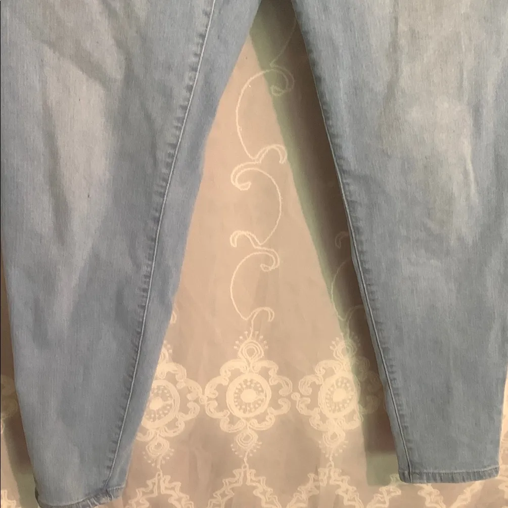 Sky Blue Skinny Jeans for Women - Image 3