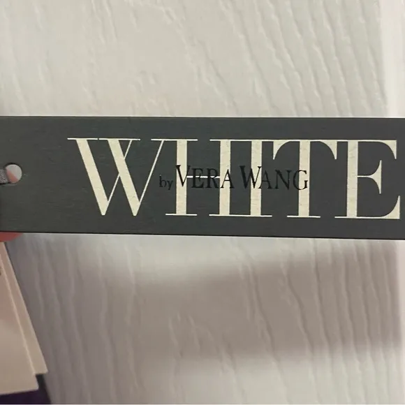 White by Vera‎ Wang Formal Gown One Shoulder Amethyst Dress Size 6 Purple - Image 10