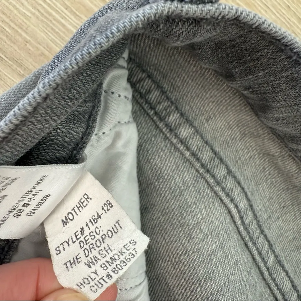 Mother Holy Smokes The Dropout Jean Gray Size 25 - Image 14