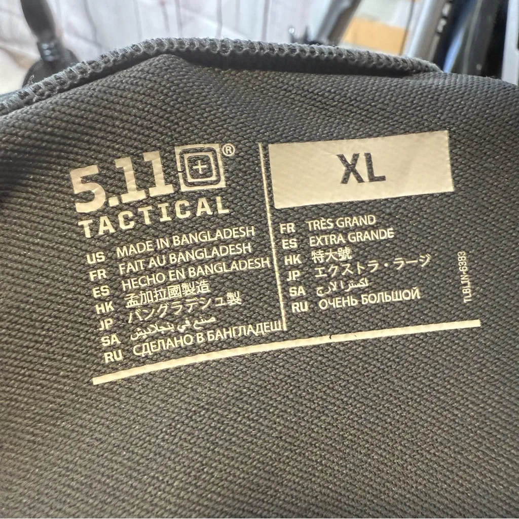 Women’s 5.11 Tactical Gray Reese 1/4 Zip Pullover Size XL - Image 7