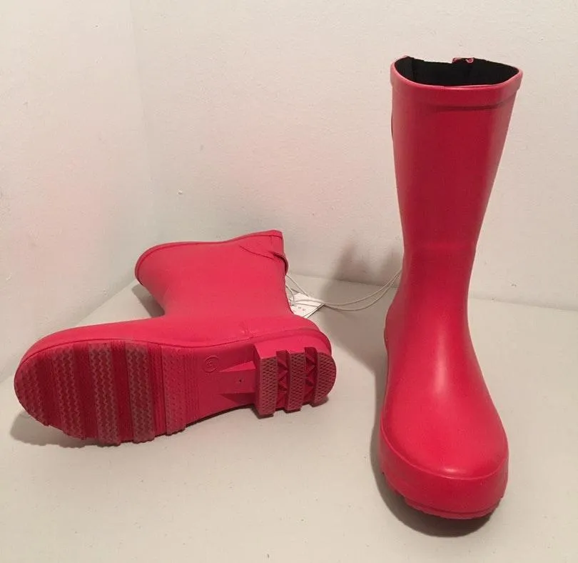 ☔️ Red Rain Boots ☔️ Size 6 - Image 5