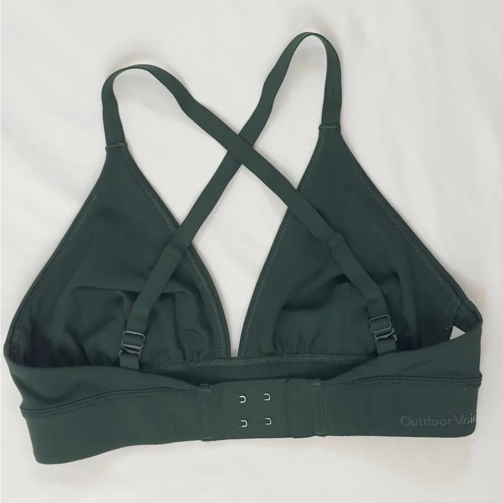 Outdoor Voices Sculpt Hi Apex Bra - Pine Green - S - Image 9