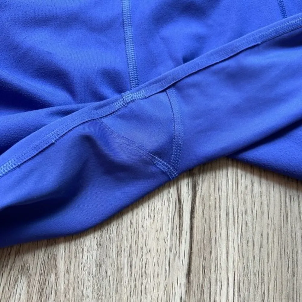 Girlfriend Collective Peach Pink and Indigo Blue Leggings Set Size S - Image 13