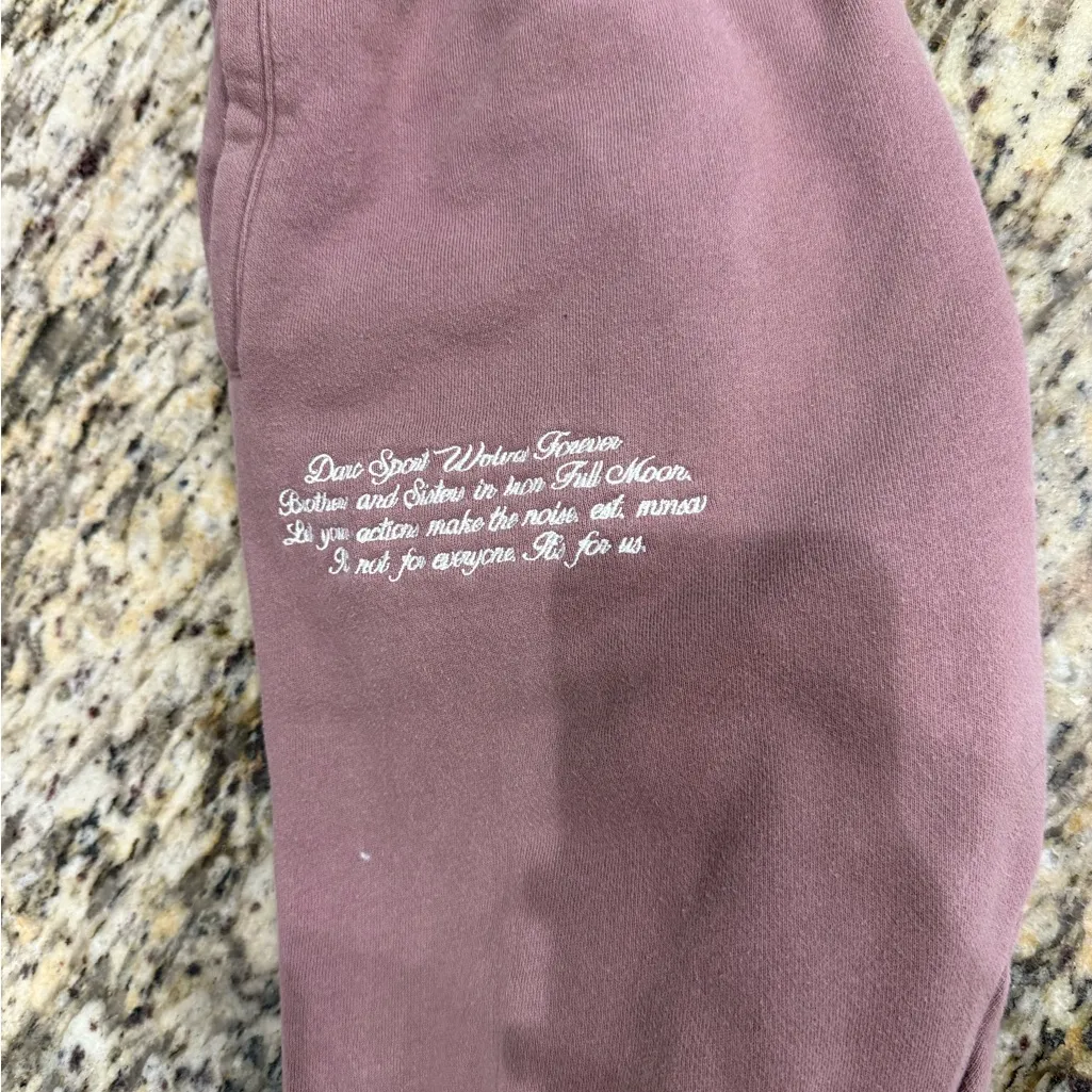 Dark sport sweat pants Pink Size XS - Image 4