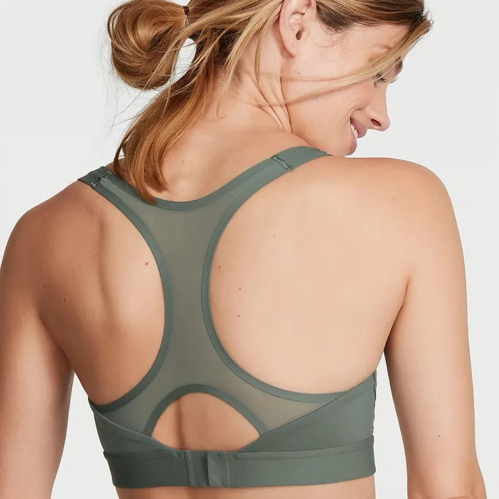 Victoria’s Secret VSX the flex sports bra olive green size large - Image 2