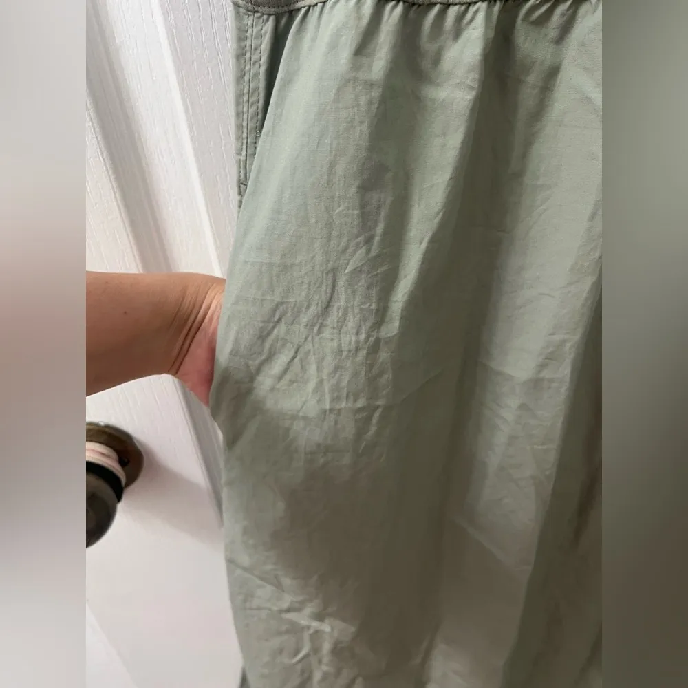 Everlane The Supima High-Neck Riviera Dress Sage Green (Size XS) - Image 8