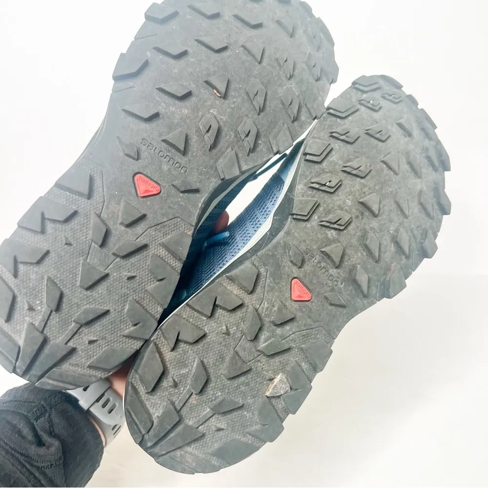 Salomon Outbound Prism GTX Blue Athletic Shoe Size 6.5 Women’s - Image 4
